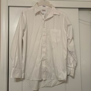 Izod Men’s Dress Shirt neck 16.5  34/35 regular fit